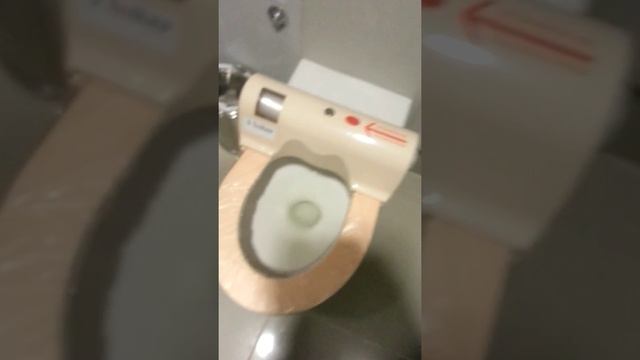 Унитаз в аэропорту Инчхон Toilet in Airport  Incheon