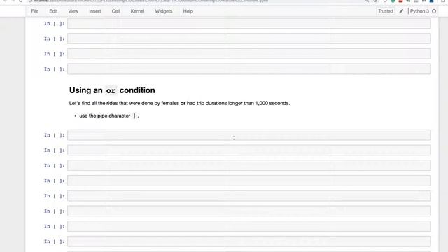 Boolean Indexing Multiple Conditions смотреть онлайн