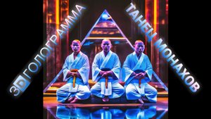 Новый танец монахов! 3D голограмма #hologram #hologram3d #hologramvideo