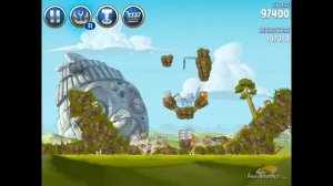 Angry Birds Star Wars 2 Level B3-16 Battle of Naboo 3 Star Walkthrough