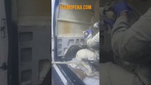Утепление автофургона пенополиуретаном (ППУ) в Нижнем Новгороде | Termopena.com | Термопена.ком