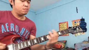 Don't speak-guitar cover