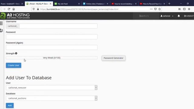 How to create mysql database using cpanel 2023  II CPanel Tutorials || Godaddy C-panel Tutorial 202