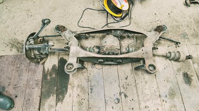 Купил люк на Мерседес 124.Обзор покупки люка на W124.Начинаю разбирать подрамник Мерседес 124.Планы