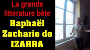 La grande littérature bête - Raphaël Zacharie de IZARRA