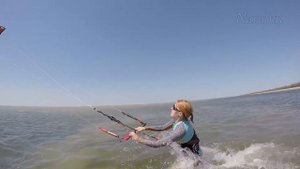 #Кайтбординг. Девушки на кайте. Обучение кайтбордингу. Кайтшкола