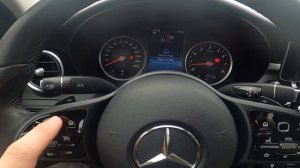 How to Check Engine Oil Level on Speedometer Display in Mercedes C Class W205 ( 2013 - now )
