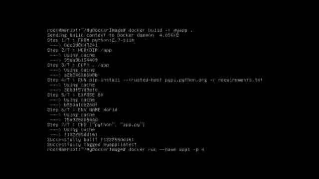 Docker Tutorial смотреть онлайн