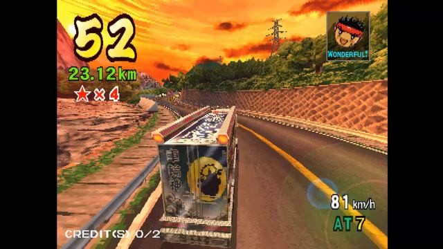 Truck Kyosokyoku [Arcade] | (2000) | Namco [4K]