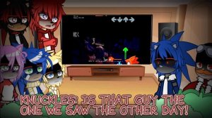 Sonic Character react to Sonic.exe 3.0/3.5 || Sonic's || Mix File Vol.3 ||