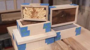 Шкатулки с угловыми ключами