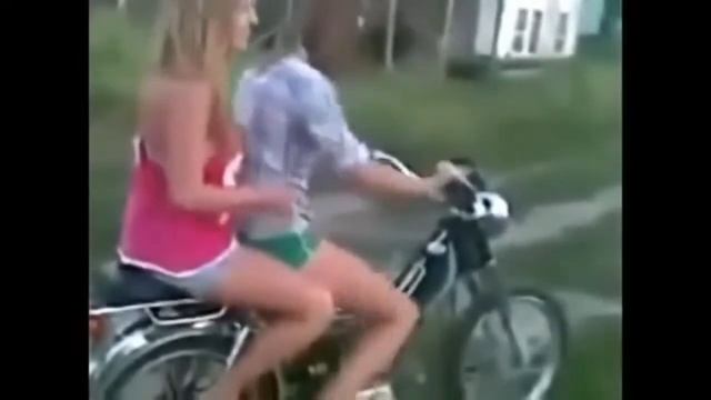 Ржачные приколы с девушками на мотоциклах смотреть онлайн