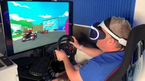 Touring Karts VR - PSVR - PS4 - Logitech G29 Wheel & Pedals - Worst Game Ever