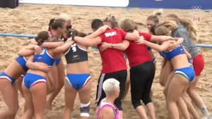 Пляжный волейбол | Засветы девушек