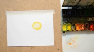 Курс "Укрощение акварели". Урок 2. Упражнение  4 "Четкий край"