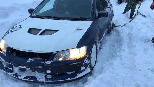 УАЗ ПАТРИОТ порвал ЭВОЛЮШН 7 смотреть онлайн