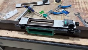 Шаблон DoorProfi (самоцентрирующийся, для фрезеровки замка под ключ)
