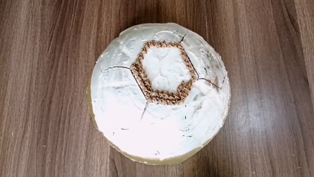 Торт МЯЧ ⚽ 3 Д торт ? (как сделать торт мяч) болажонлар учун жудаям маззали торт