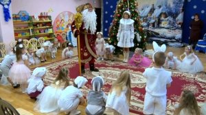 Новый год с Зайцем и Лисой для младше-средней группы.Муз.рук.Е.Рабская