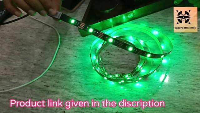 XERGY USB 5V 5050 RGB LED Flexible Strip Light Multi-Color Changing Lighting Kit, USB port