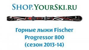 Горные лыжи Fischer Progressor 800 (сезон 2013-14)