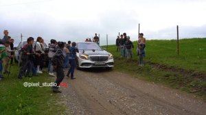 Суета на свадьбе в Ингушетии