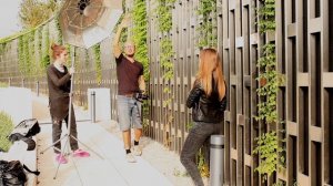 GODOX AD360 съемка на улице