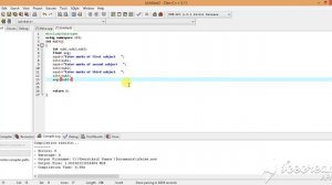 find average by if else statement in c++ programming