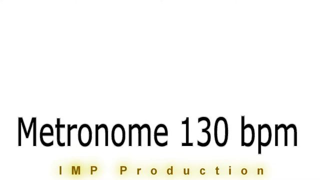 130 bpm Metronome смотреть онлайн