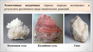 Тема 13. Горные породы и минералы земной коры