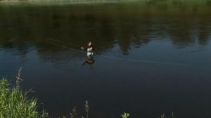 Нахлыстовой заброс на короткие дистанции