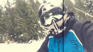 Буковель Карпаты Горнолыжный курорт 2017 2018 Мой новый шлем Ruroc и новый борд Burton Custom