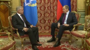 С.Лавров и С.В.Засем, Москва, 20 января 2020 года