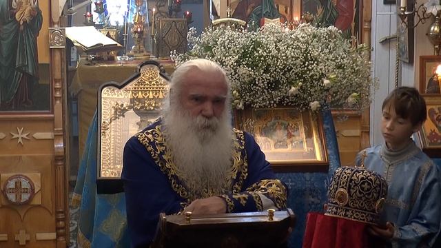 Покрова Пресвятой Богородицы. Первосвятительское слово после чтения Евангелия 14_10_22 смотреть онлайн