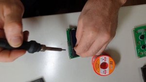 Проверка припоя для пайки SMD компонентов и радиодеталей.