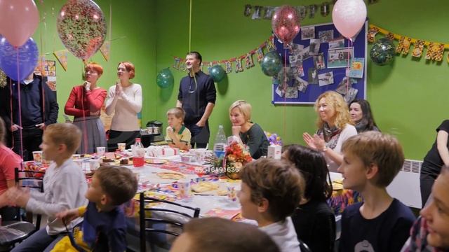 День рождения съемка клипа. Детская видеосъемка в Санкт-Петербурге