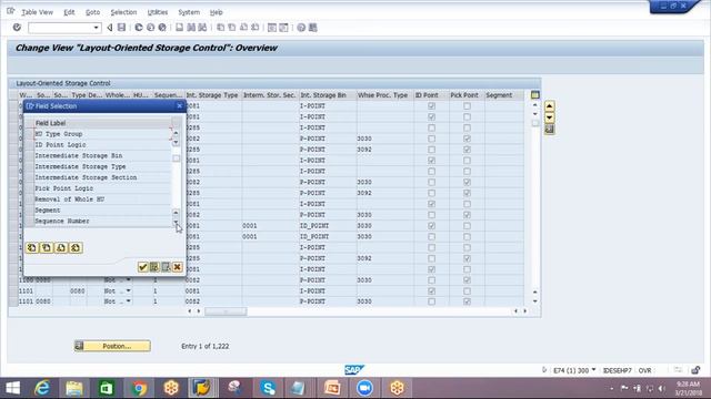 SAP EWM 34- SAP Extended Warehouse Management