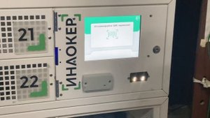 Пример выдачи сотруднику ТСД без возможности выбора ТСД. Шкаф автоматической выдачи ТСД Инлокер.