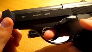 Обзор пневматического пистолета Borner M84 !