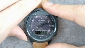 HOW TO USE NORTH EDGE EVOQUE WATCH?