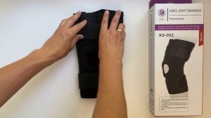 Бандаж на коленный сустав c ребрами жесткости Ttoman KS-052