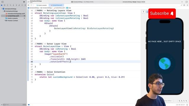 SwiftUI Animation Masterclass: Build a Dynamic 404 Page with Cool Animations! [2024]
