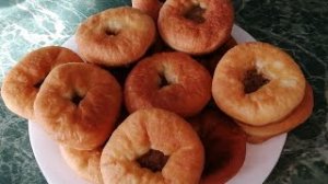 Перемячи с мясом. Татарская кухня.