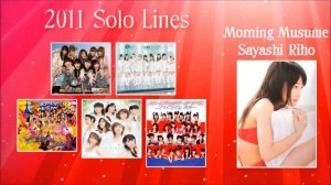 Sayashi Riho 【鞘師里保】 - Morning Musume 【モーニング娘。】Solo Lines 2011