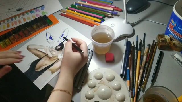 РИСУЕМ АКВАРЕЛЬЮ / ПОЭТАПНО / НЕВСКАЯ ПАЛИТРА смотреть онлайн