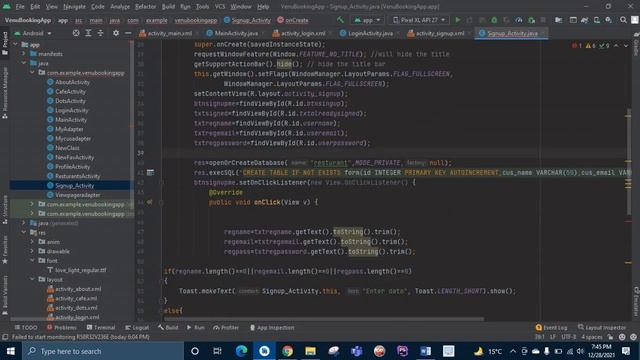 Android | Android Studio Venue Book App | 18312#xml #java#bscs7E(A) смотреть онлайн