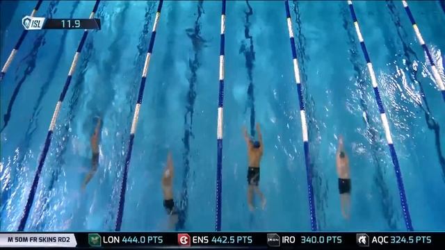 Morozov v Manaudou Men's Skins Race | ISL | FULL RACE | London смотреть онлайн