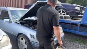 Super turbo diesel Mercedes wagon w124 with some fuel problems