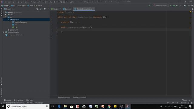 Decorator Design Pattern in Java