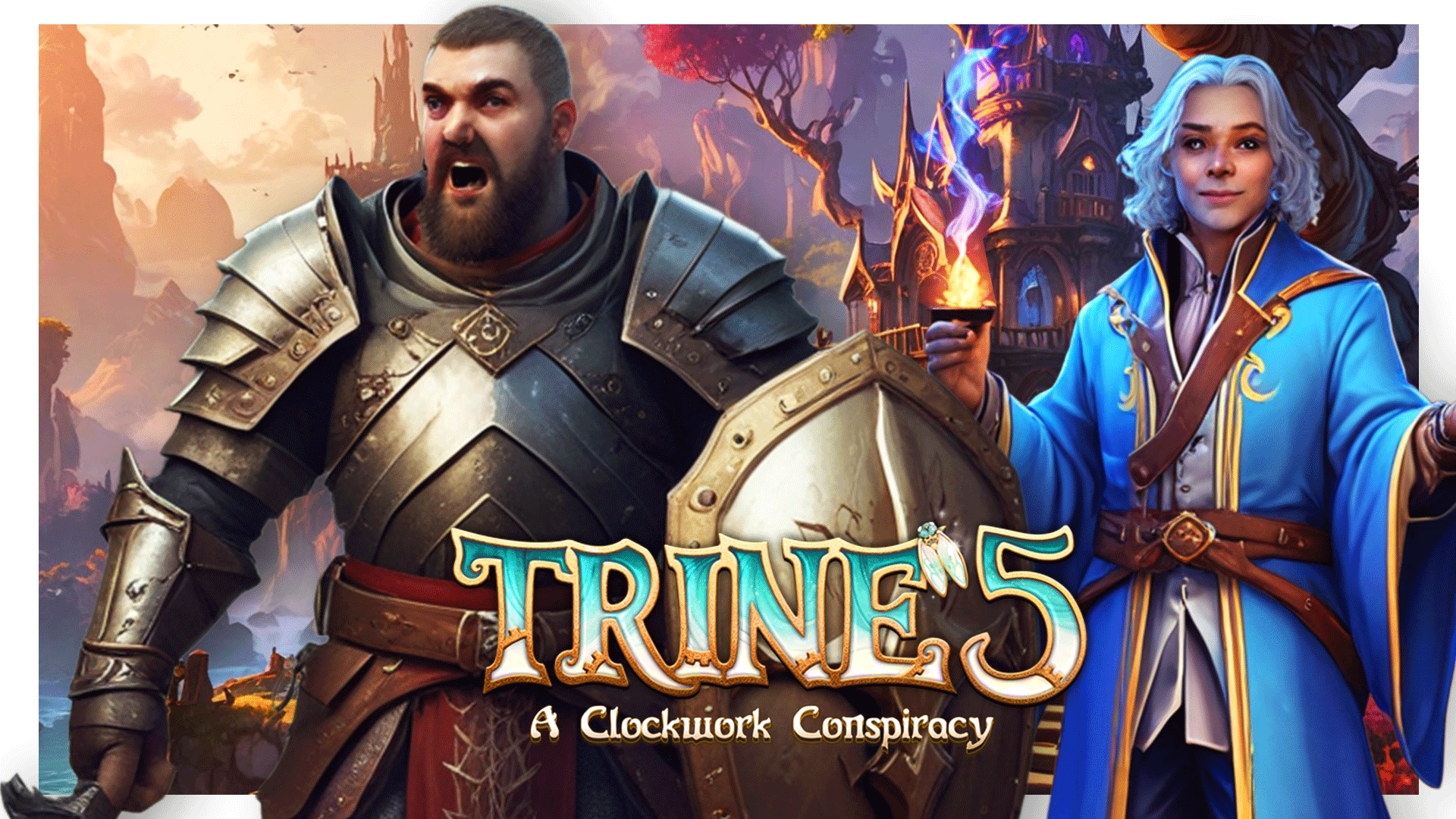 НАЧАЛО ПРИКЛЮЧЕНИЯ ТРОЙКИ КООП | Trine 5: A Clockwork Conspiracy